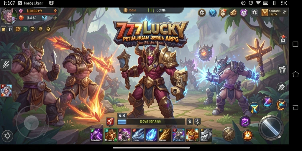 Tampilkan aksi seru dalam petualangan ARPG 777LUCKY.