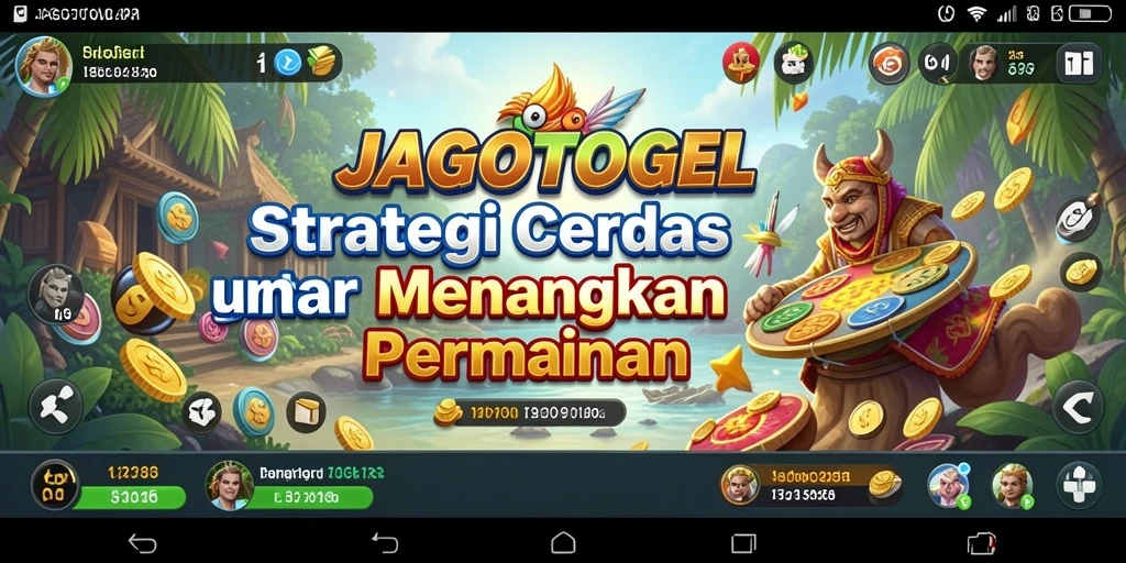 Tampilan gameplay Strategi yang mendebarkan di JAGOTOGEL.