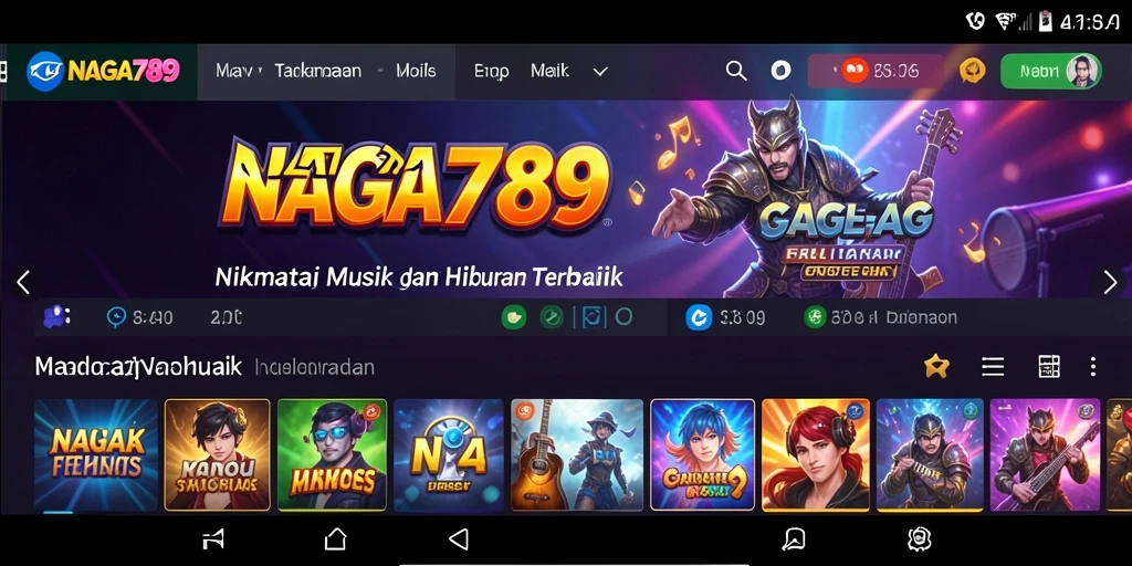 Tampilan memukau dari gameplay NAGA789 yang interaktif.