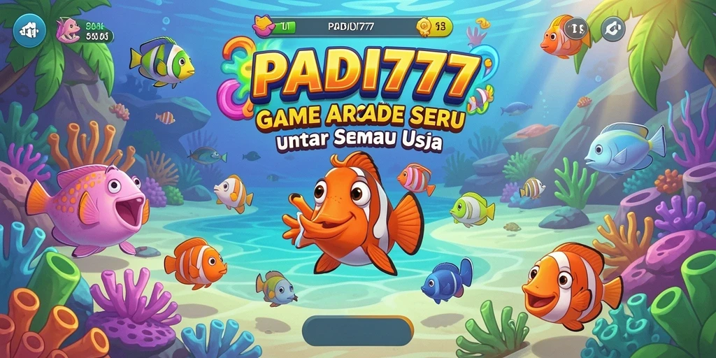Tampilan gameplay PADI777 yang penuh warna dan menghibur.